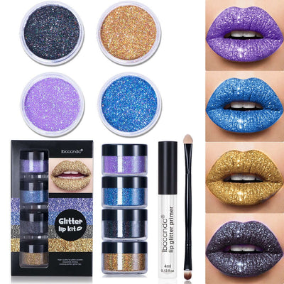 ibcccndc Glitter Lip Gloss Set eprolo