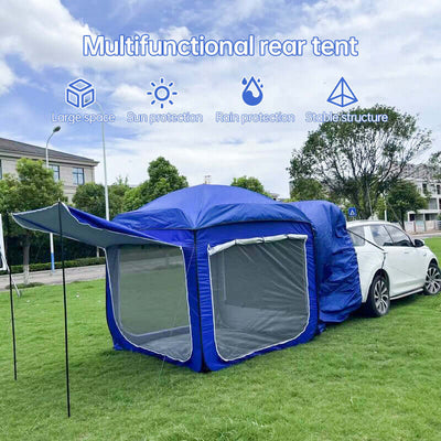 Outdoor Extended SUV Tail Tent Room, Vehicle-mounted Tent, Trunk Tent, Car Rear Trunk Tent eprolo