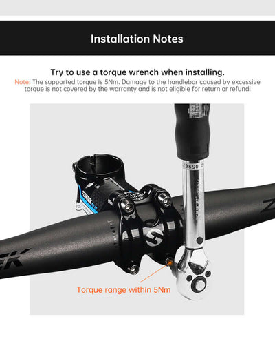 TOSEEK Carbon Fiber MTB Handlebar, 31.8mm, One-piece, Swallow-shaped - Ideal for Mountain Bikes eprolo
