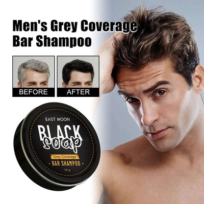 Men's Shampoo Clean Hair Nourishing Nourishing Black Shiny Hair Care Men's Shampoo Soap eprolo