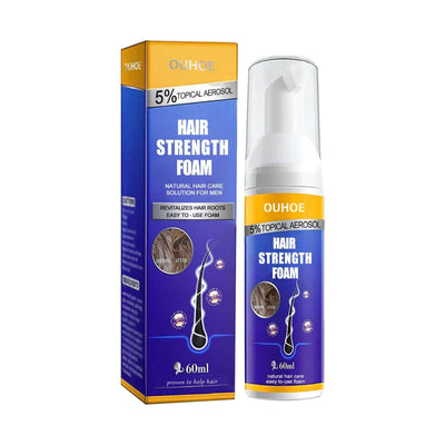 Men's Dense Hair Foam Mousse, Clean Repair Hair Root, Dense And Moisturizing Hair Mousse eprolo