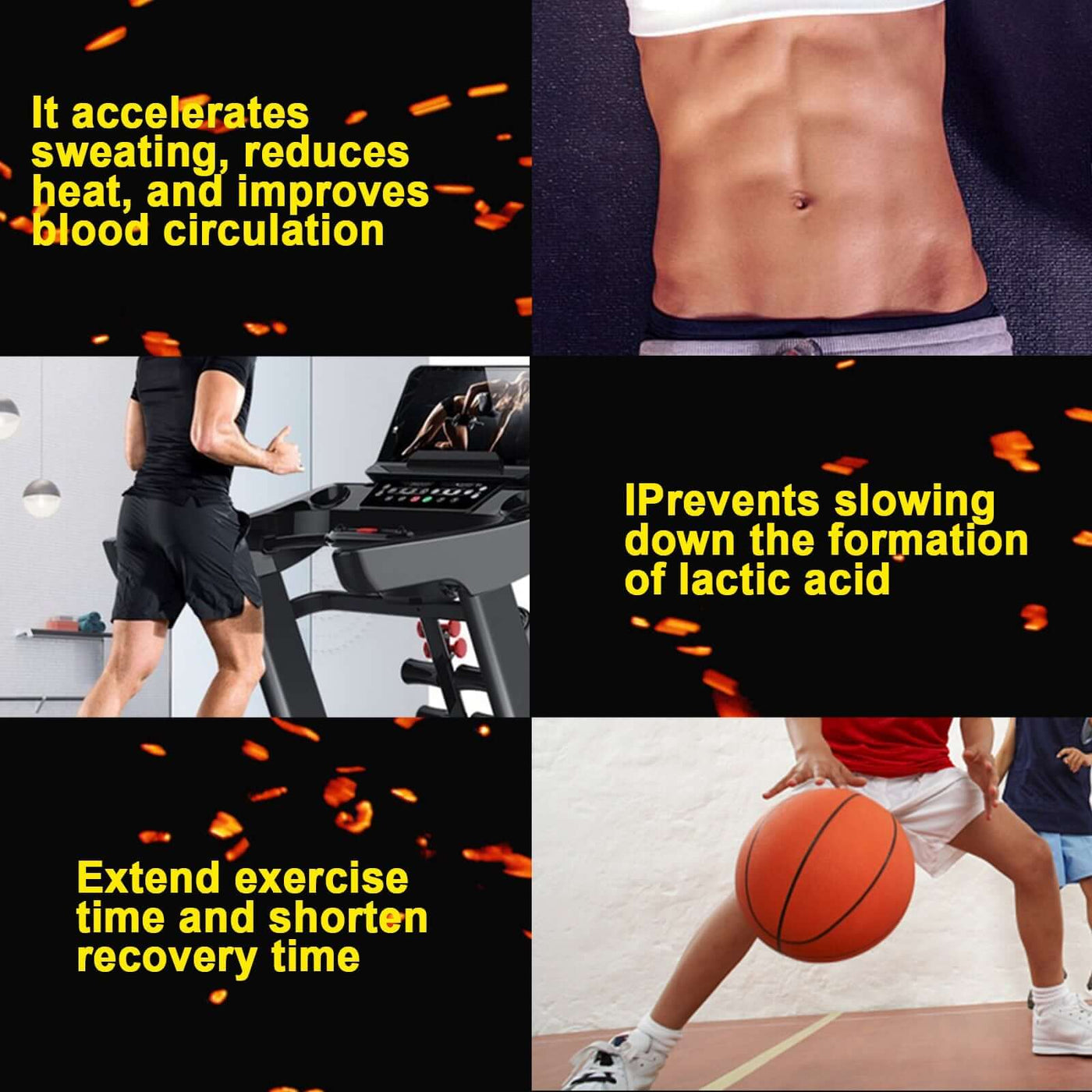 Body Sculpting Abs Cream, Exercise Strengthen Muscles Fitness Body Sculpting Cream eprolo