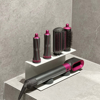 Non - Perforated Hair Dryer Holder. Also for Straighteners & Curling Irons. Ideal for Bathroom Sorting eprolo