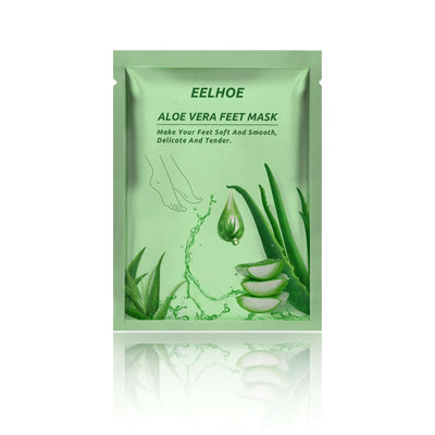 Aloe Vera Foot Mask, Moisturizing Anti-Cracking, Dead Skin Removal, Tender Skin Care Foot Mask eprolo