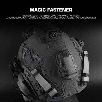 FAST SF Ultra-high Cut Camouflage Helmet Cover (Medium Size, M) eprolo