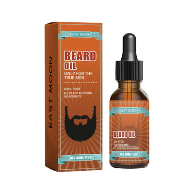 Beard Oil, Men's Beard Care Gloss Smooth Root Care Moisturizing Essence Oil eprolo
