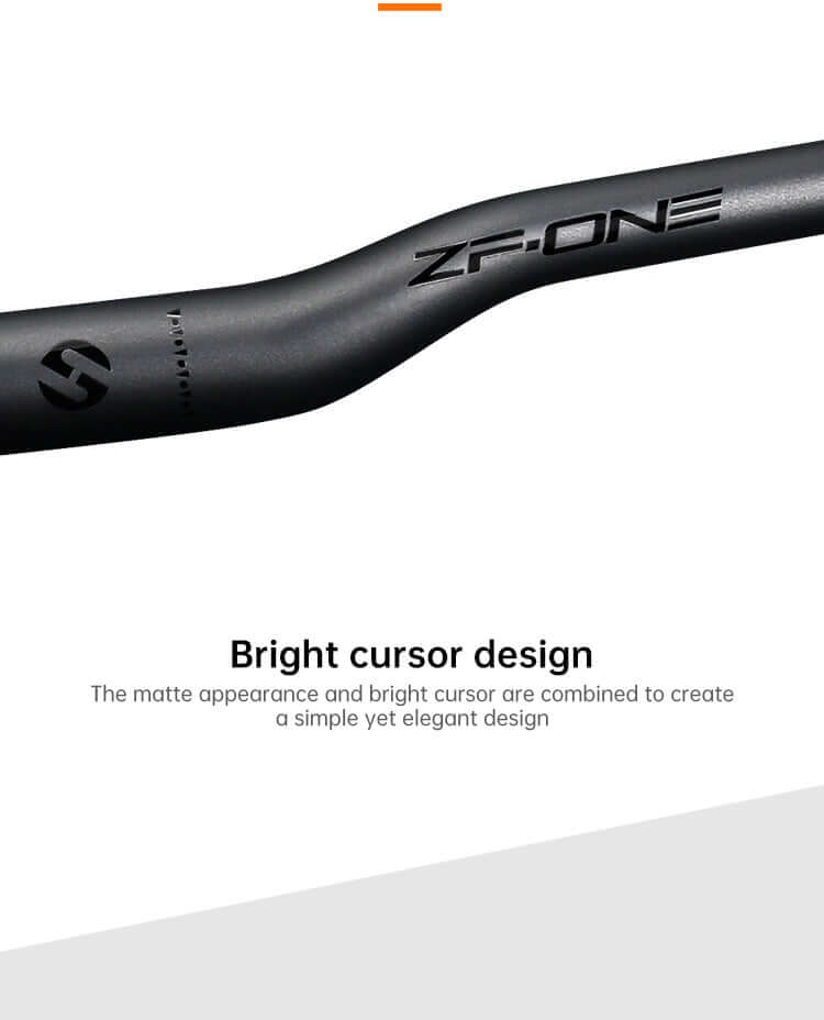 TOSEEK Carbon Fiber MTB Handlebar, 31.8mm, One-piece, Swallow-shaped - Ideal for Mountain Bikes eprolo
