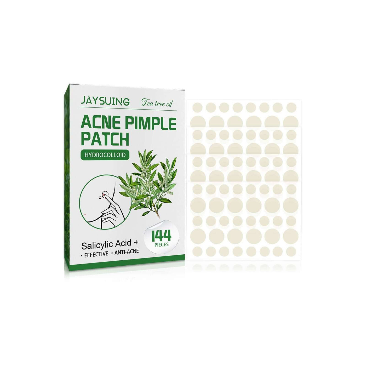 Waterproof Invisible Acne Patch Lighten Acne Acne Print Moisturizing Repair Clear Patch eprolo