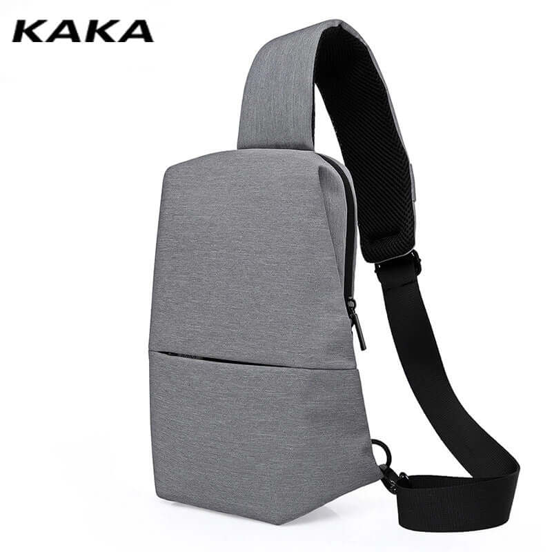 Kaka Chest Bag Men's And Women's Casual Sports One-Shoulder Messenger Bag Multi-Functional Outdoor Running Sports Waterproof Waist Bag eprolo