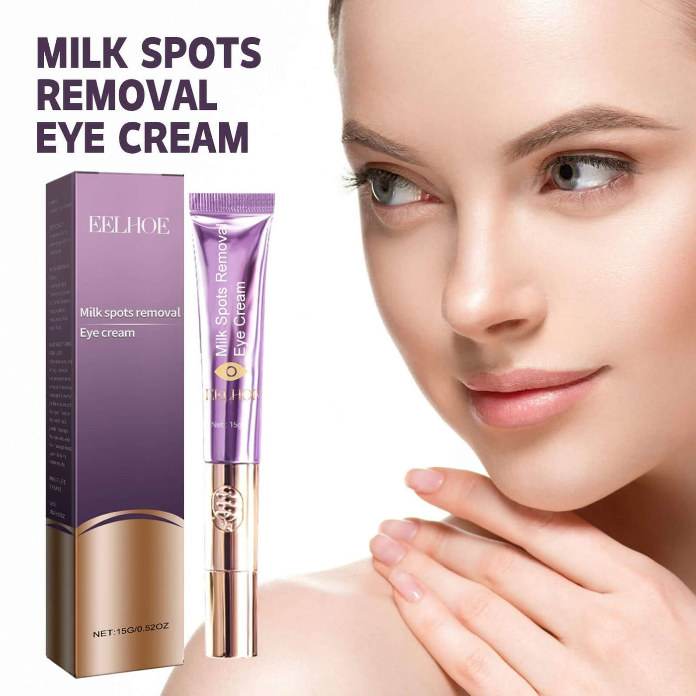 Electric Anti-Wrinkle Eye Cream Lifts, Strengthens, Moisturizes And Reduces Fine Lines, Bags And Dark Circles Under Eye Care eprolo