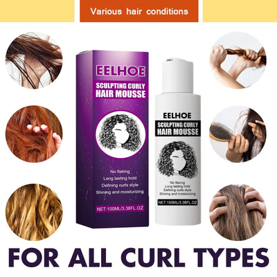 Curly Hair Styling Elastin, Curly Hair Moisturizing And Fluffing Hair Styling Elastin eprolo