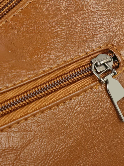 Multi Pockets PU Leather Shoulder Bag eprolo