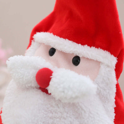 Soft Kawaii plush toy electric light-emitting movable Christmas Hat Plush Toy hat as a Christmas gift for children eprolo