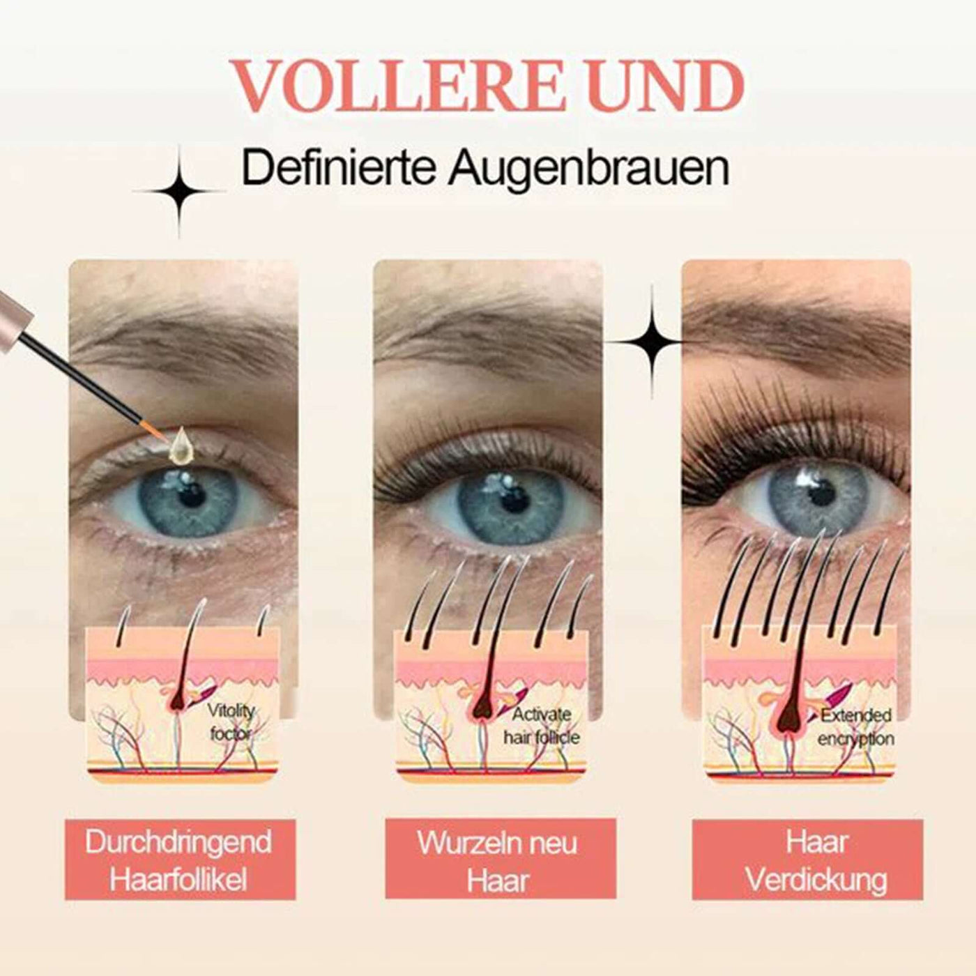 Mascara Natural Seamless Curl Length, Jet Black, Thick, Beautiful Lash Moisturizing Condition eprolo