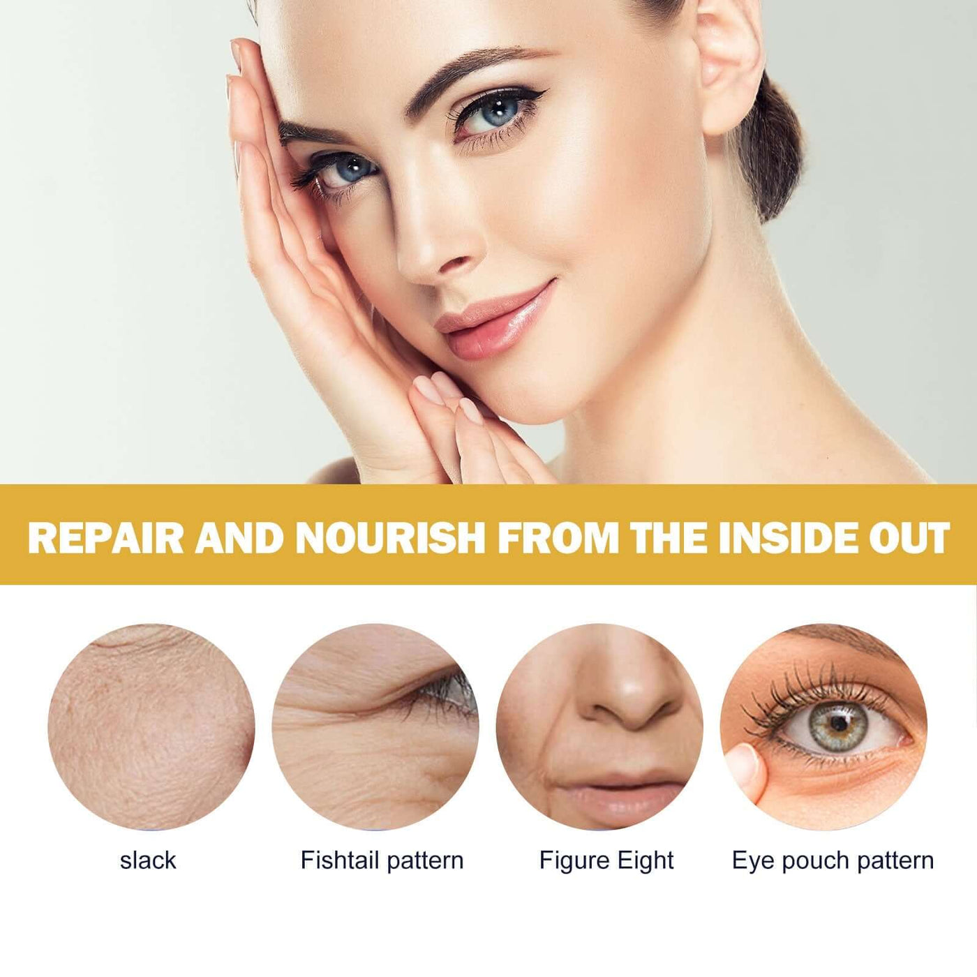 10 Seconds Anti-Wrinkle Serum, Hydrating Firming Skin Care Anti-wrinkle Serum eprolo