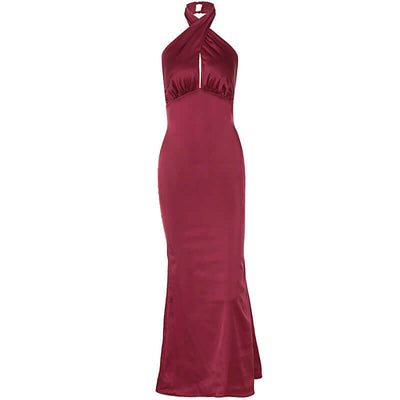 Summer Fashion Elegant Backless Sleeveless Dress eprolo