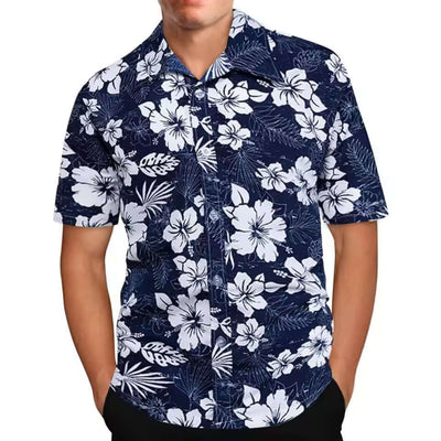 Men's Shirt Printed Beach Short Sleeve Top eprolo