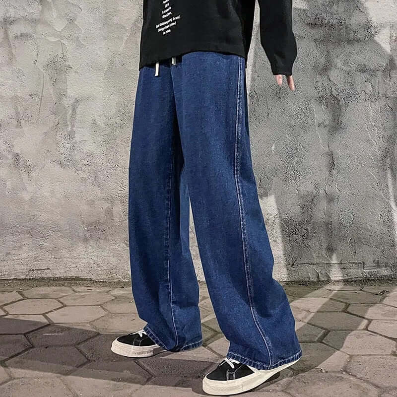 Men's Straight Loose American Design Jeans eprolo