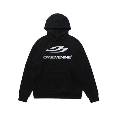 Composite Fleece-lined Printed Hoodie Casual Top eprolo