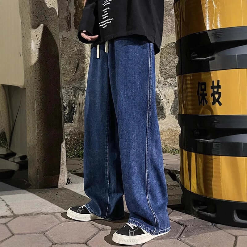 Men's Straight Loose American Design Jeans eprolo