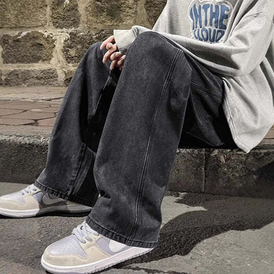 Men's Straight Loose American Design Jeans eprolo