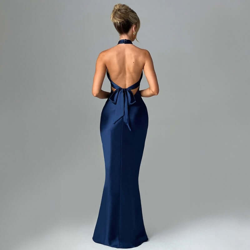 Summer Fashion Elegant Backless Sleeveless Dress eprolo