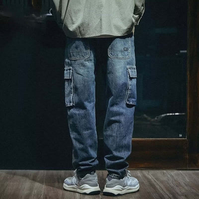 Men's Loose Straight Retro Fashion Brand Stretch Pants eprolo