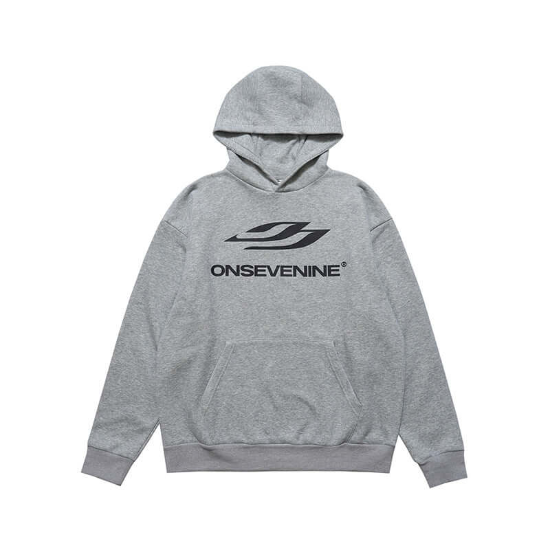 Composite Fleece-lined Printed Hoodie Casual Top eprolo