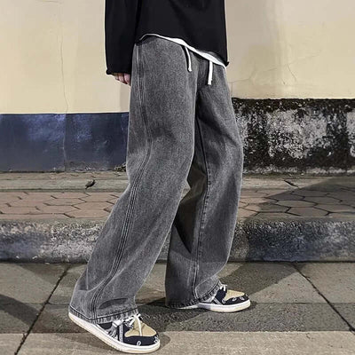 Men's Straight Loose American Design Jeans eprolo