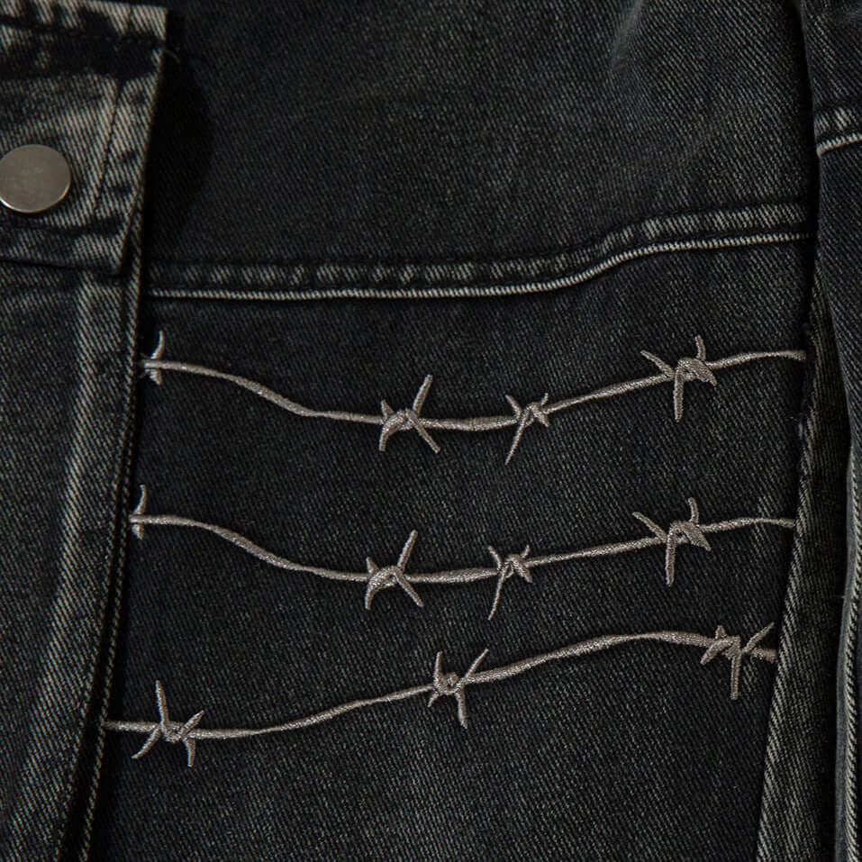 Maychao Special-interest Design Embroidery Heavy-duty Trousers eprolo