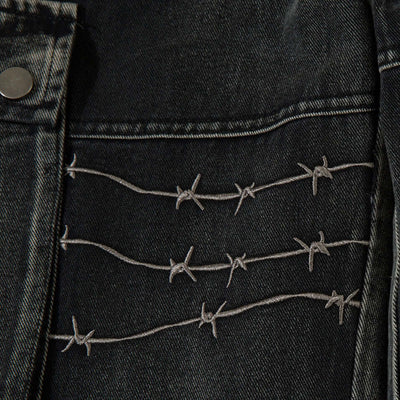 Maychao Special-interest Design Embroidery Heavy-duty Trousers eprolo