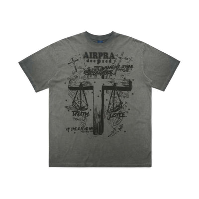 Printed Cotton Short-sleeved T-shirt Men's And Women's Bottoming Shirt Autumn And Winter eprolo