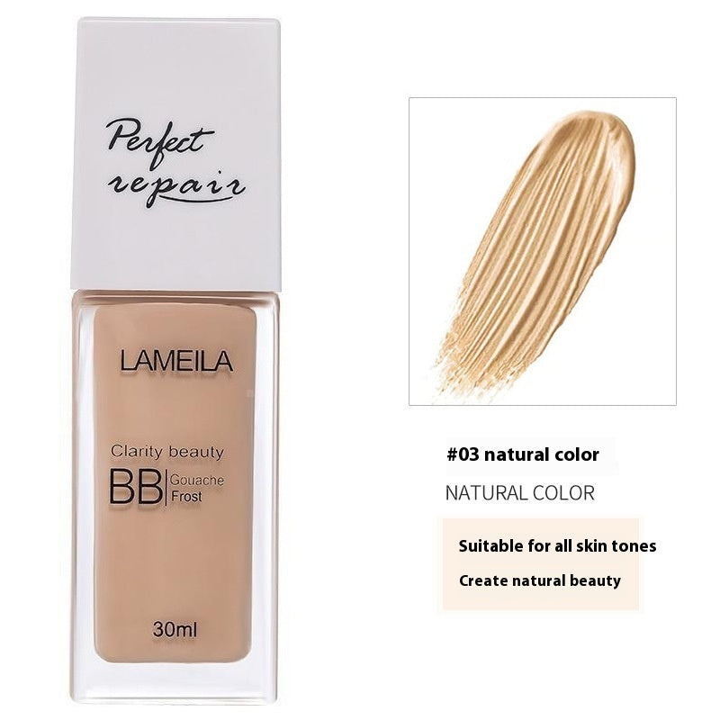 LaMeiLa Liquid Foundation Moisturizing Concealer Long-lasting Finishing Natural eprolo