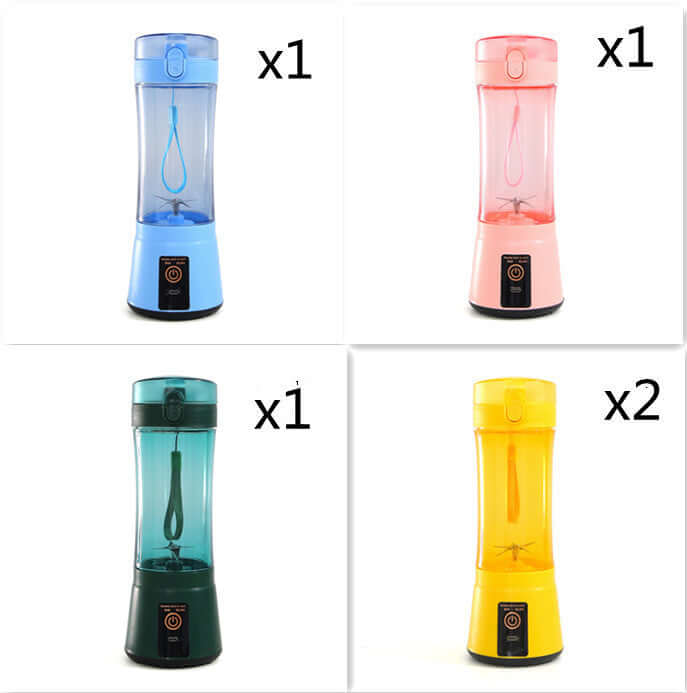 Portable Electric Fruit Juicer Wireless USB Rechargeable Mini Mixer Multifunction Summer Smoothie Blender Machine Kitchen Supplies eprolo