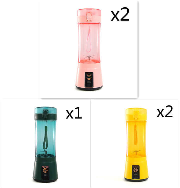 Portable Electric Fruit Juicer Wireless USB Rechargeable Mini Mixer Multifunction Summer Smoothie Blender Machine Kitchen Supplies eprolo