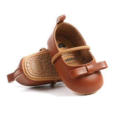 Autumn Bow Soft Bottom Non-slip Toddler Shoes eprolo