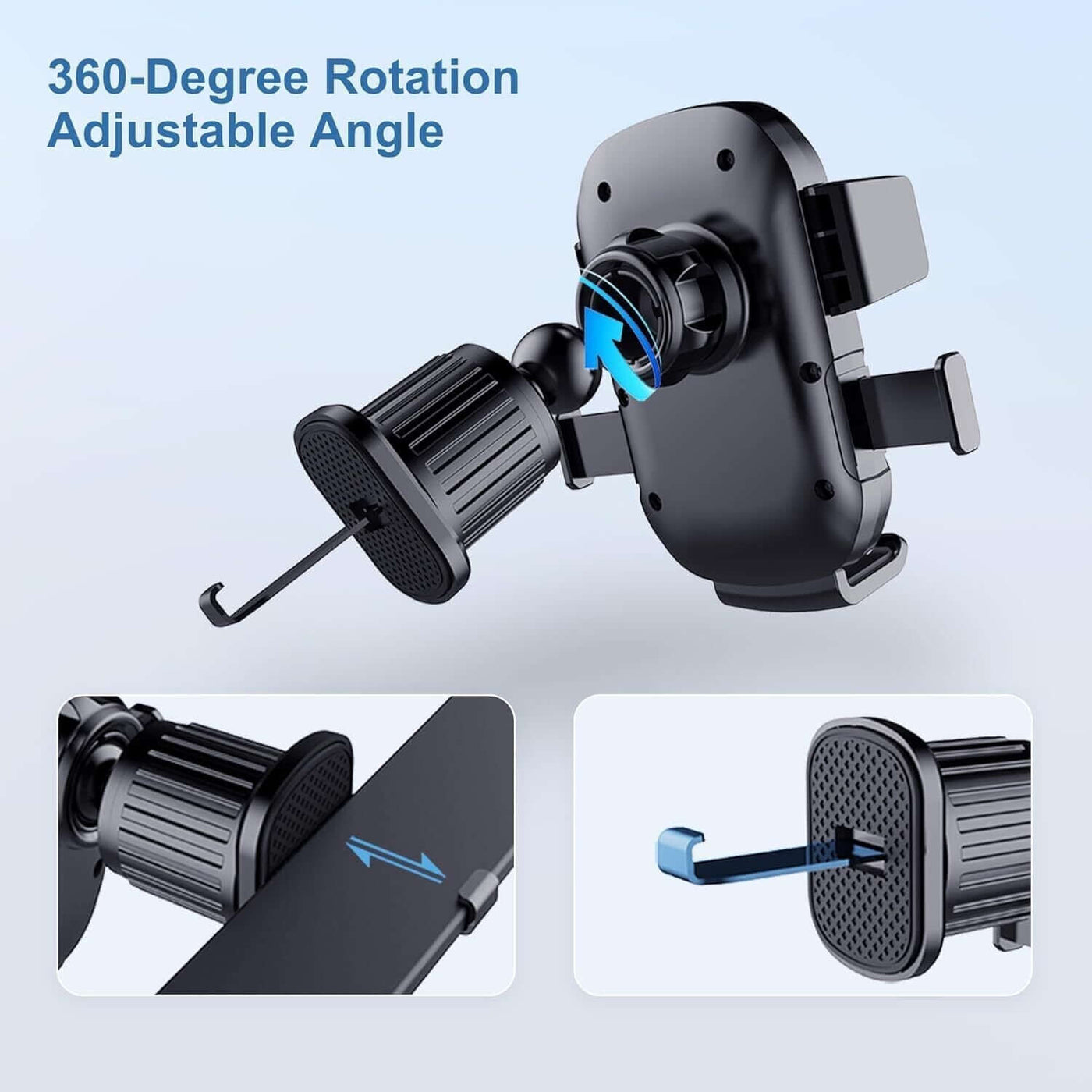 Universal Car Phone Holder 360 Windscreen Suction Mount GPS Stand Cradle UK NEW eprolo