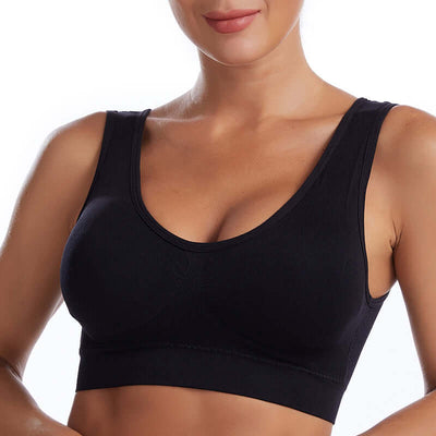Women's Running Shockproof Gathering Sports Bra eprolo
