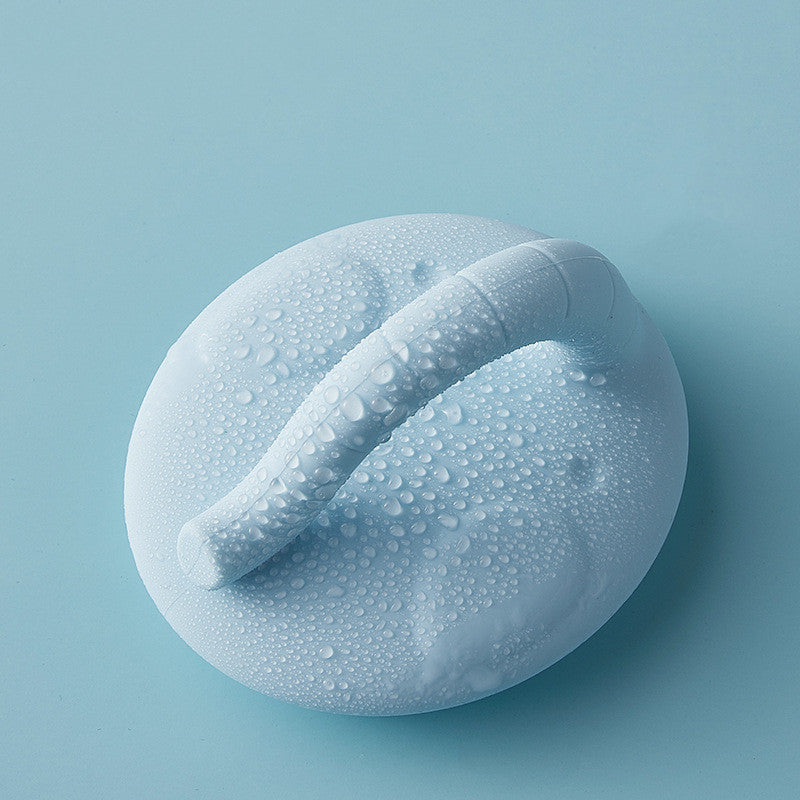 Baby Shower Brush To Remove Dandruff Silicone Scrubbing Cotton Shampoo Artifact eprolo