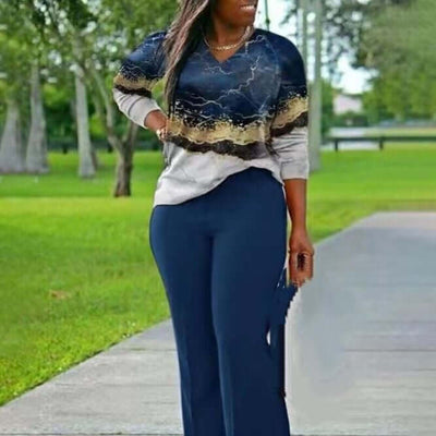 Independent Station Ladies Fashion Casual Printing Suit eprolo