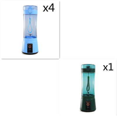Portable Electric Fruit Juicer Wireless USB Rechargeable Mini Mixer Multifunction Summer Smoothie Blender Machine Kitchen Supplies eprolo
