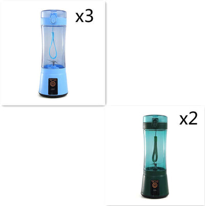 Portable Electric Fruit Juicer Wireless USB Rechargeable Mini Mixer Multifunction Summer Smoothie Blender Machine Kitchen Supplies eprolo