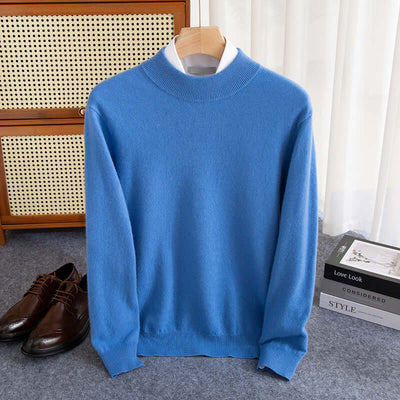 Half-collar Wool Sweater Male eprolo