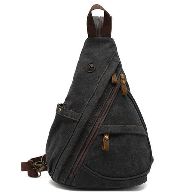 Men's Canvas Chest Bag Large Capacity Leisure eprolo