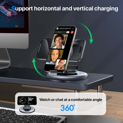 3-in-1 Magsafe Charger Wireless Charging Station For Multiple Devices eprolo