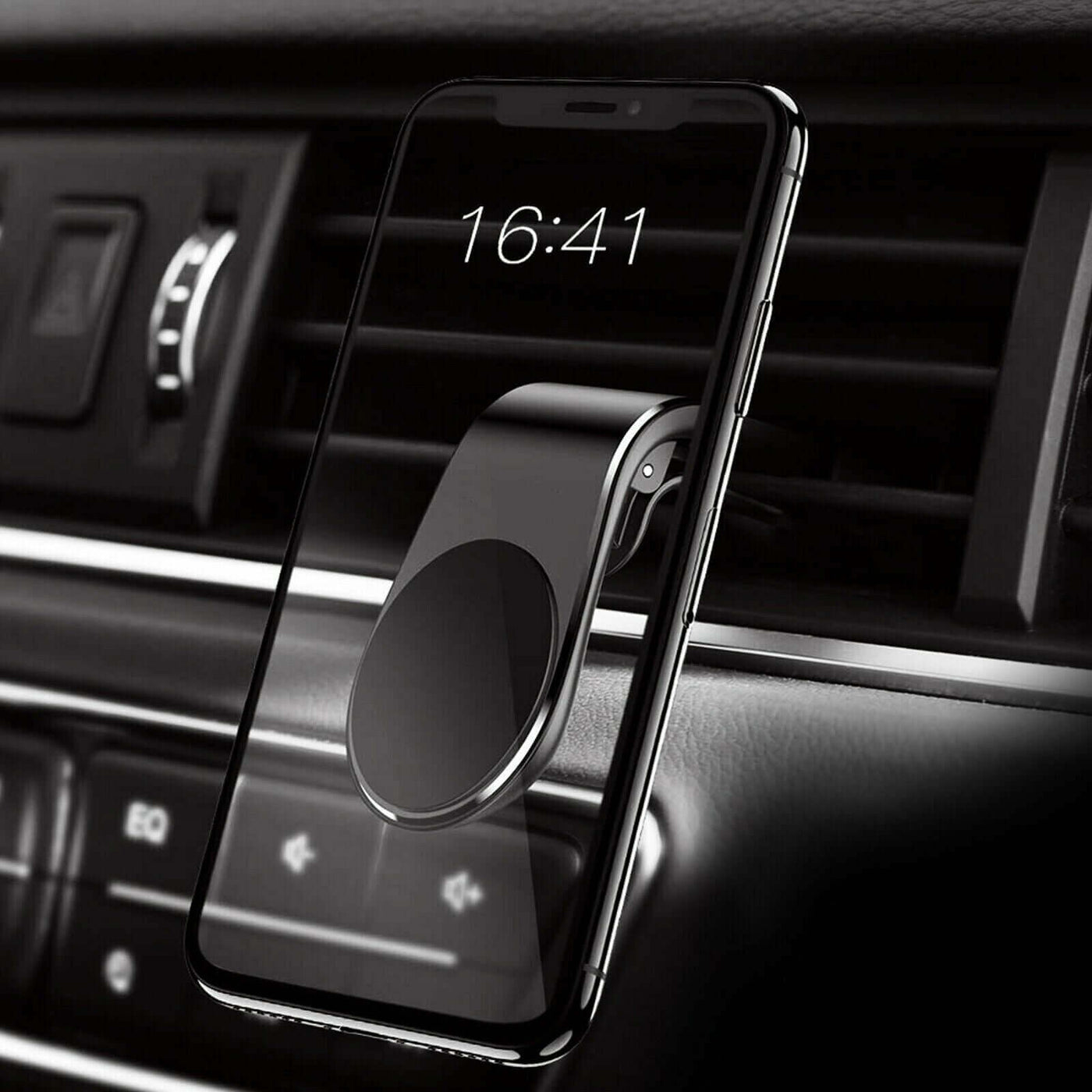 360° magnetic car phone holder for air vent mounting