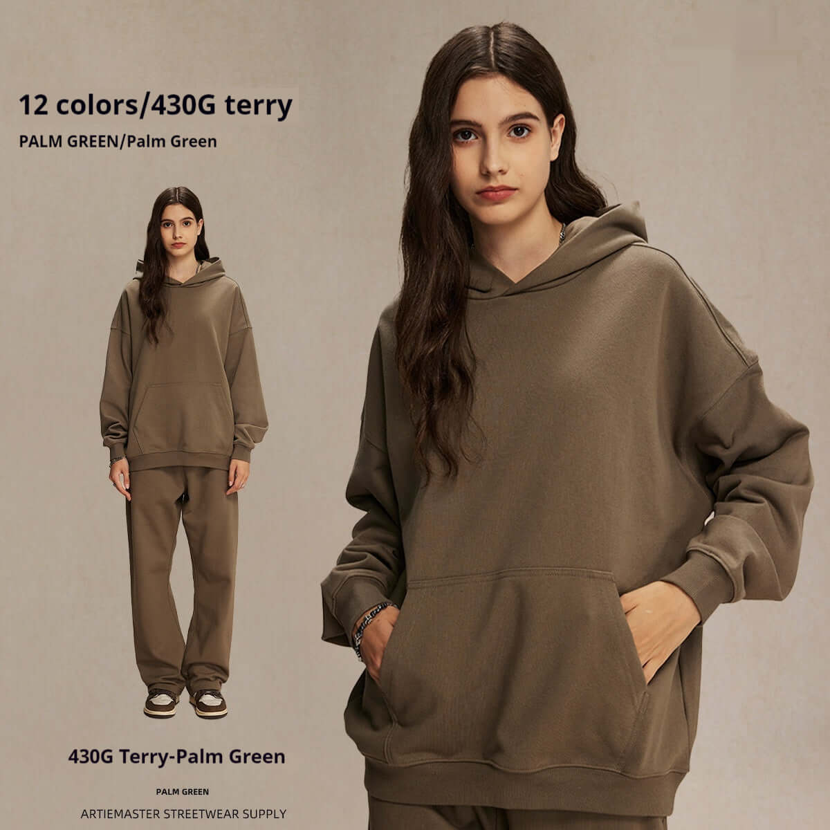 Terry Sweater Men's And Women's Hoodies eprolo