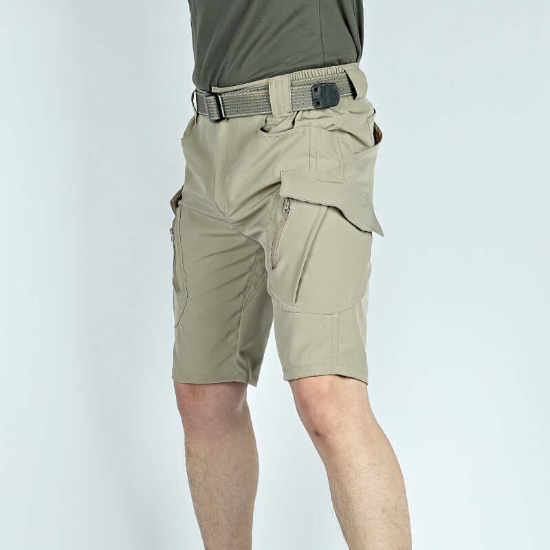 Men's Middle Pants Five-point Breathable Stretch Overalls IX9 Quick-drying Tactical Shorts eprolo