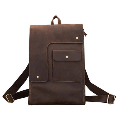 Genuine Leather England Style Men's Casual Travel Bag eprolo