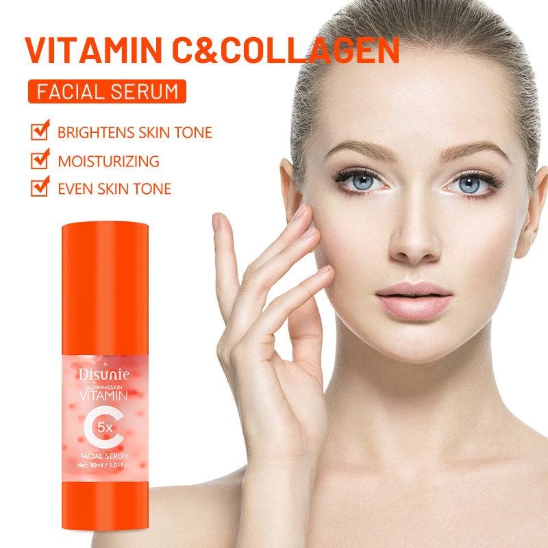Vit C Face Serum Facial Whitening Brightening Hyaluronic Acid Collagen Vitamin C Dark Spot Corrector Anti-Aging Serums For Face eprolo